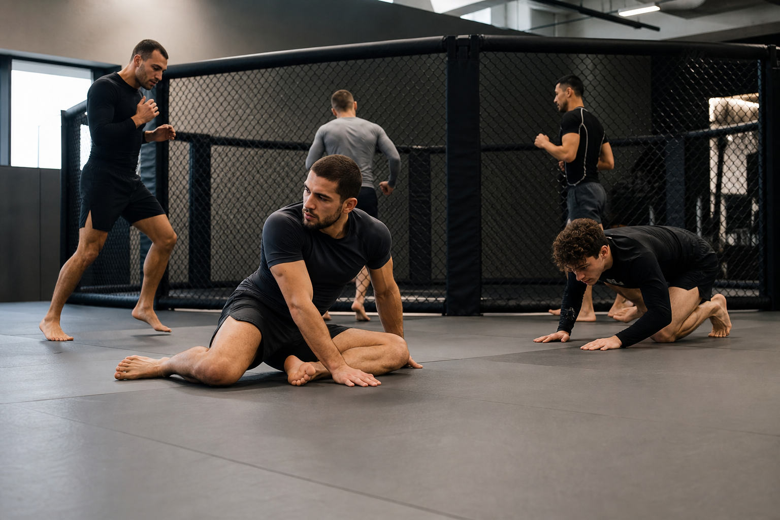 Échauffement spécifique MMA